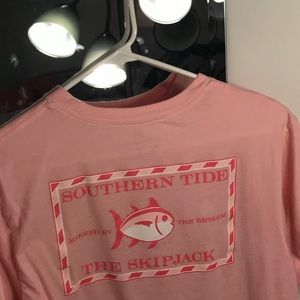 Pink southern tide shirt